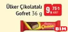 ÜLKER ÇİKOLATALI GOFRET 36 G